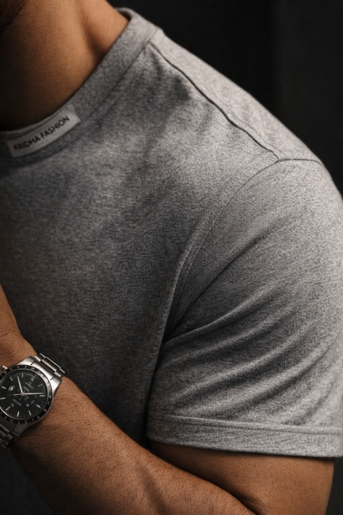 Close-up of High Quality Cotton Fabric Kridha Fashion